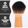 Vaguelly Wooden Handle Cleaning Brush Soft Bristle Dusting Brush for Jade Ware Musical Instruments Crafts Ergonomic Design Gentle Instrument Maintenance view 3