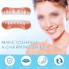 Perfect Smile Denture Denture Tooth Top and Low Provisional Dental Prosthesis for Superior Jaw Quickly Repair Your Teeth and Smile Men and Women Dental Prostheses,01,9PCS view 2