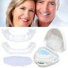 Dazzluxe 2 Pairs Instant Veneers Dentures Snap on Veneers Teeth False Teeth Temporary Smile Teeth Covers Bad Teeth Veneers Top And Bottom Fake Teeth for Women And Men view 1