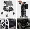 Cyrank Wheelchair Under Seat Rollator Bag, Wheelchair Underneath Bag Oxford Cloth Wheelchair Storage Bag Rollator Seat Bag Reusable Wheelchair Bag view 2