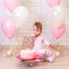 Big Pisces Energy Cake Topper, Happy Birthday Pisces in Febuary/March, Pisces Season, 12 Zodiac Constellation Theme Birthday Party Decoration Supplies, Rose Gold Glitter view 3