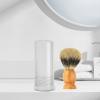 harayaa Shaving Brush Travel Case Storage Container, for Most Shaving Brushes, Shaving Brush Case Shave Brush Holder for Birthday Men view 2