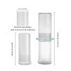 harayaa Shaving Brush Travel Case Storage Container, for Most Shaving Brushes, Shaving Brush Case Shave Brush Holder for Birthday Men view 4