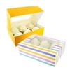 Baked With Love 6/12 Cupcake Box - Bold Stripes - Pack of 1 x 2 view 1