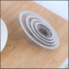 rongweiwang 6pieces Kitchen Sink Clean And Tidy Easy-to-install Sink Filter Stainless Steel Kitchen Sink Strainer Multi-functional, 11cm view 2