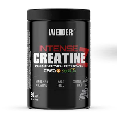 Weider Intense Creatine Z (90 caps). Capsules of Pure Creatine CreaZ, with AstraGin improving Absorption up to 33%, 3g creatine/Serving, to Increase Physical Performance (30 Servings)