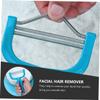 Angoily 9pcs Facial Hair Removal Eyebrow Threader Lip Hair Spring Manual Epilator Skin Care Tool for Women view 4