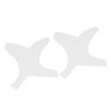 Beard Shaping Styling Tool, Perfect Contour Beard Guide Template Outliner Save Time Compact Size Portable for Home (White) view 3