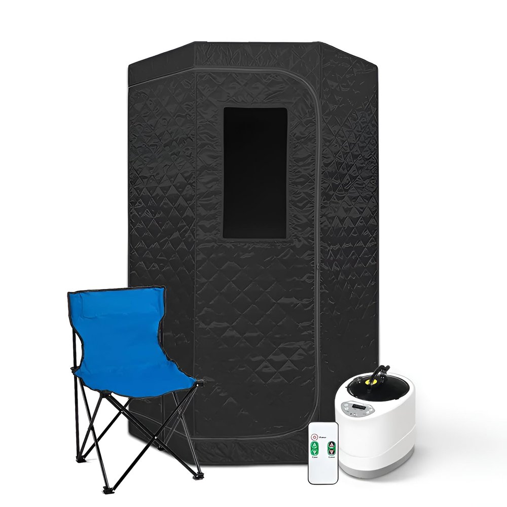 Portable Full-Body Steam Sauna Kit by Trimzpro - Premium Home Spa Experience Detox & Muscle Therapy System