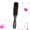 minkissy Pcs Personal Care Beard Brush Styling Cleaning Brush Soft Pig Bristles Wooden Handle for Bearded Men view 4