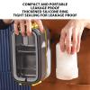 Lunch Box, Sealing Compartments Stainless Steel Insulation Lunch Container 2 Layer for Camping (Yellow) view 3