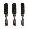 minkissy 3 Pcs Men's Beard Brush Styling Cleaning Pig Bristles Wooden Handle Portable for Travel Perfect Present for Bearded Gentleman view 1