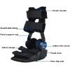 Achilles Tendonitis Walking Boots Adjustable Foot Supports Brace Ankle Orthosis Immobilizer Shoes for Hemipleia Stroke,L view 3