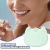 Tedious Orthodontic Retainer Case - Slim Braces Case Mouth Guard Case,Portable Denture Storage Container with Snap Lock for Dentures, Retainer view 2