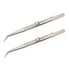 Angoily 2pcs Steel Elbow Set Multifunctional Pointed Kit for Jewelry Repair and Manicure Use Professional Holding Tools Clips view 4