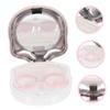 Healeved 4sets Cosmetic Container - Travel Kit Lightweight Case Cats Eye view 4