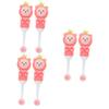 Healeved 6pcs Boys and Girls Toothbrush Cute Bear Toothbrush Soft Bristle for Boy Girl Use at Home Travel view 1