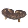 Alipis 3pcs Coconut Shell Soap Tray Soap Dish for Bathroom Sink Shower Petal Style view 4