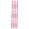 Angoily 12pcs Eyebrow Tweezer Slanted Tip Eyebrow Brush Comb for Makeup Clamps for Grooming for Shaping and Ingrown Hair Removal view 1