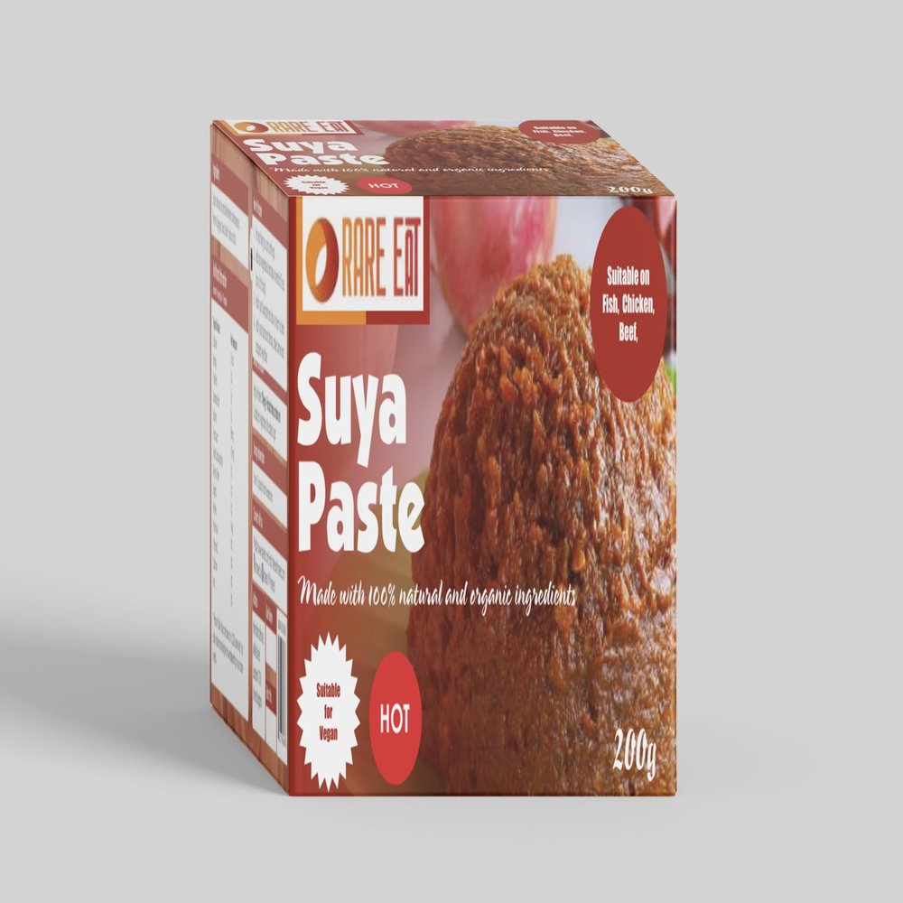 Nigerian Authentic Suya Paste/Yaji/Barbeque Spice 200g X 2| Mild