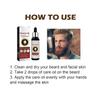 Beard Growth Organic Care Oil Natural Beard Growth Essence Promotes Facial Hair Growth Suitable for Men's Patchy Beard Growth view 3