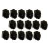 GLEAVI 500g Natural Bulk Obsidian Crystals Crushed Stones Tumbled Quartz for Chakra Healing Practice view 1