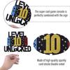10th Birthday Cake Toppers, 10 Cake Topper Happy Birthday Cupcake Topper with Eating Paper Stick Themed Cake Insert Sign 6.1inches Cake Decoration for Birthday Party Cake Supplies10 Years Old view 4