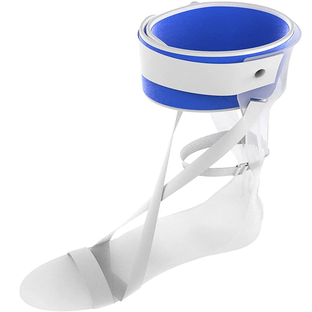 Foot Drop Ankle Brace Foot Varus Orthosis Plantar Fasciitis Night Splint Supports Posture Correction Stroke Rehabilitation Training Device,Left,L