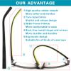 acavefox 4 Pack Reading Glasses Men's Readers Blue Light Blocking view 3