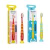 Eco Toothbrush Kids 4+, 10,500 Bristles, Super Soft, with Suction Cup, Vegan, Nordics (Yellow, Pack of 1) view 2