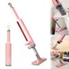 1/2 Universal Mini Mop, Mini Mop, Portable Squeeze Mop, Handheld Mini Mop with Wring Function, Dry and Wet Desktop Cleaning, for Windows, Tiles, Car, Desktop, Floor (Pink) view 1