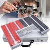 CYMYYDS 266Pcs Optical Lens Optometry Rim Case Kit Set w/Free Optometry Test Trial Frame, Complete Optical Trial Lens Set with Aluminum Storage Box, Ophthalmic Trial Case Lenses view 1