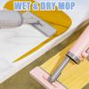 1/2 Universal Mini Mop, Mini Mop, Portable Squeeze Mop, Handheld Mini Mop with Wring Function, Dry and Wet Desktop Cleaning, for Windows, Tiles, Car, Desktop, Floor (Grey) view 4