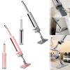 1/2 Universal Mini Mop, Mini Mop, Portable Squeeze Mop, Handheld Mini Mop with Wring Function, Dry and Wet Desktop Cleaning, for Windows, Tiles, Car, Desktop, Floor (Pink & Grey) view 1