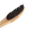 Angoily 4pcs Beard Brush for Men Professional Bristle Hair Brush Long Handle Soft Bristles Styling and Cleaning Beard view 2