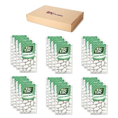 24 Fresh Mint Tic Tac sweets For Little Moments of Refreshment - Sold By VR Angel