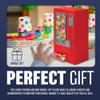 Candy Vending Machine For Kids - Classic Retro Design Sweets Holder & Dispenser Arcade Toy | Ideal For Desktops, Classrooms, Parties & Many More | Suitable For Gumballs, Candys & Sweets view 3