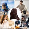 Onlynery USB Electric Heating Blanket - Portable Electric Blankets Wireless - Soft and Cozy Heated Blanket for Winter As Shawl Cushion Knee Pads view 4