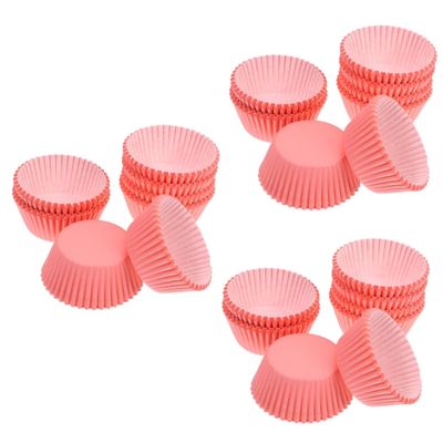 OUNONA 900pcs Paper Cupcake Cases Baking Cups Liners Decorative Party Baking Cups for Cupcake Supply