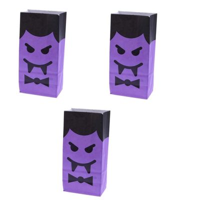 Healeved 60pcs Vampire Halloween Candy Bags Goody Bags for Boys and Girls Parties for Halloween Celebrations