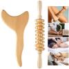 2Pcs/Set Lymphatic Drainage Massager Wood Therapy Massage Tools for Body Sculpting and Deep Tissue for Anti Cellulite Lymphatic view 2