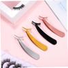 Beavorty 16pcs Eyelash Tweezers Applicator Tool for False Lashes Portable Makeup Lash Tweezers Extension Clips Eyelash Extension view 4