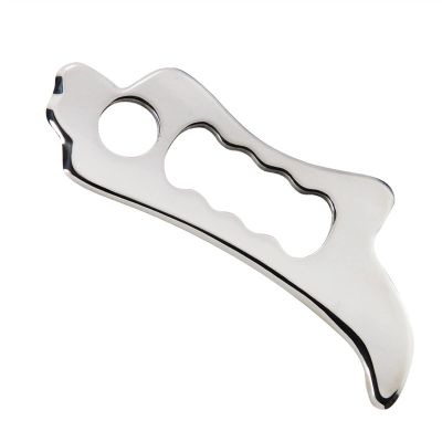 Professional Muscle Scraper Physical Therapy Tools Stainless Steel Guasha Scraping Massage Tool,Scar Tissue Massager,Guasha Tool 1Pcs