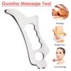 Professional Muscle Scraper Physical Therapy Tools Stainless Steel Guasha Scraping Massage Tool,Scar Tissue Massager,Guasha Tool 1Pcs view 2