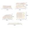 White Jade Crystal Energy Stone Traditional Guasha Board for Body Shoulder Neck Back Massage 1Pcs (Color : Massager for Eye) view 2