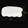 White Jade Crystal Energy Stone Traditional Guasha Board for Body Shoulder Neck Back Massage 1Pcs (Color : Massager for Eye) view 4