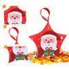 VILLCASE 24pcs Christmas Candy Packaging Boxes Decorative Star Shape Wrapping Case Santa Claus Man Christmas Tree Design Paper Boxes for Sweets Party Supplies view 2