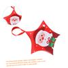 VILLCASE 24pcs Christmas Candy Packaging Boxes Decorative Star Shape Wrapping Case Santa Claus Man Christmas Tree Design Paper Boxes for Sweets Party Supplies view 3