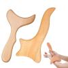 2Pcs/Set Lymphatic Drainage Trowel Wood Therapy Massage Tools Full Body Cellulite Massager Muscle Pain Relief 1Pcs view 2