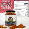 Honey Creamed with Cacao Powder & Almonds 320g  Made from Local Bees, Pure & Natural Raw Whipped Honey, Unprocessed, Unheated & Unfiltered, Smooth Creamy Texture, Naturally Sweet -Alvari view 2